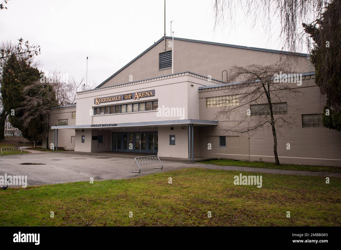 Kerrisdale Cyclone Taylor Arena a Vancouver, British Columbia, Canada Foto Stock