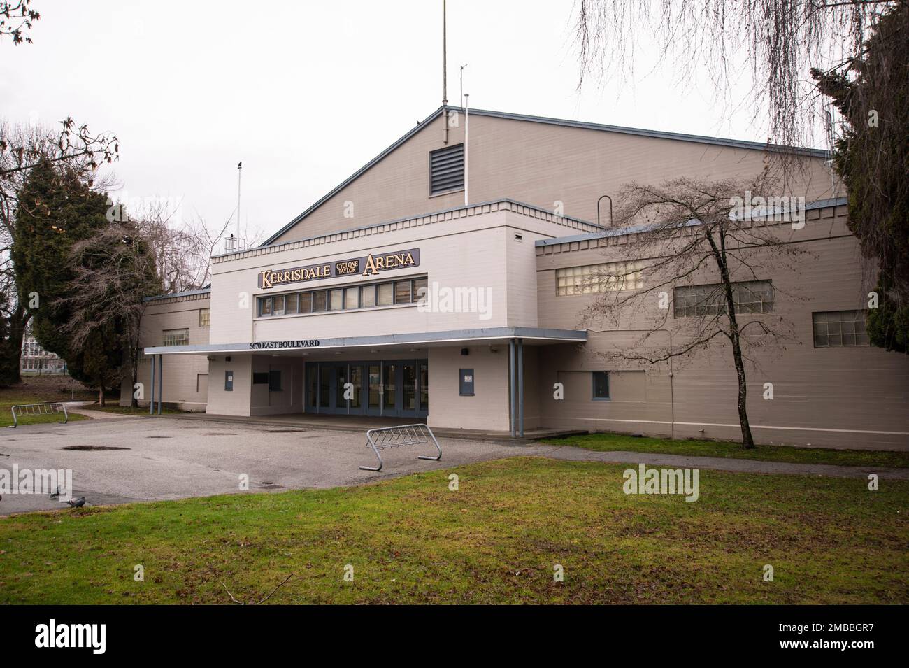 Kerrisdale Cyclone Taylor Arena a Vancouver, British Columbia, Canada Foto Stock