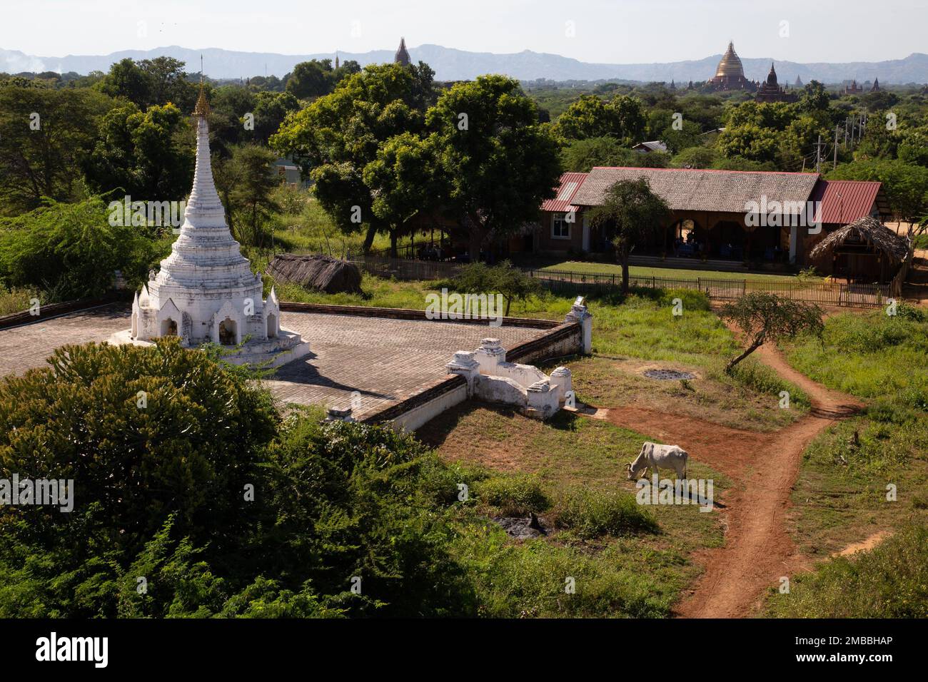 Old Bagan ( Bagan ပုဂံ ) Myanmar Foto Stock