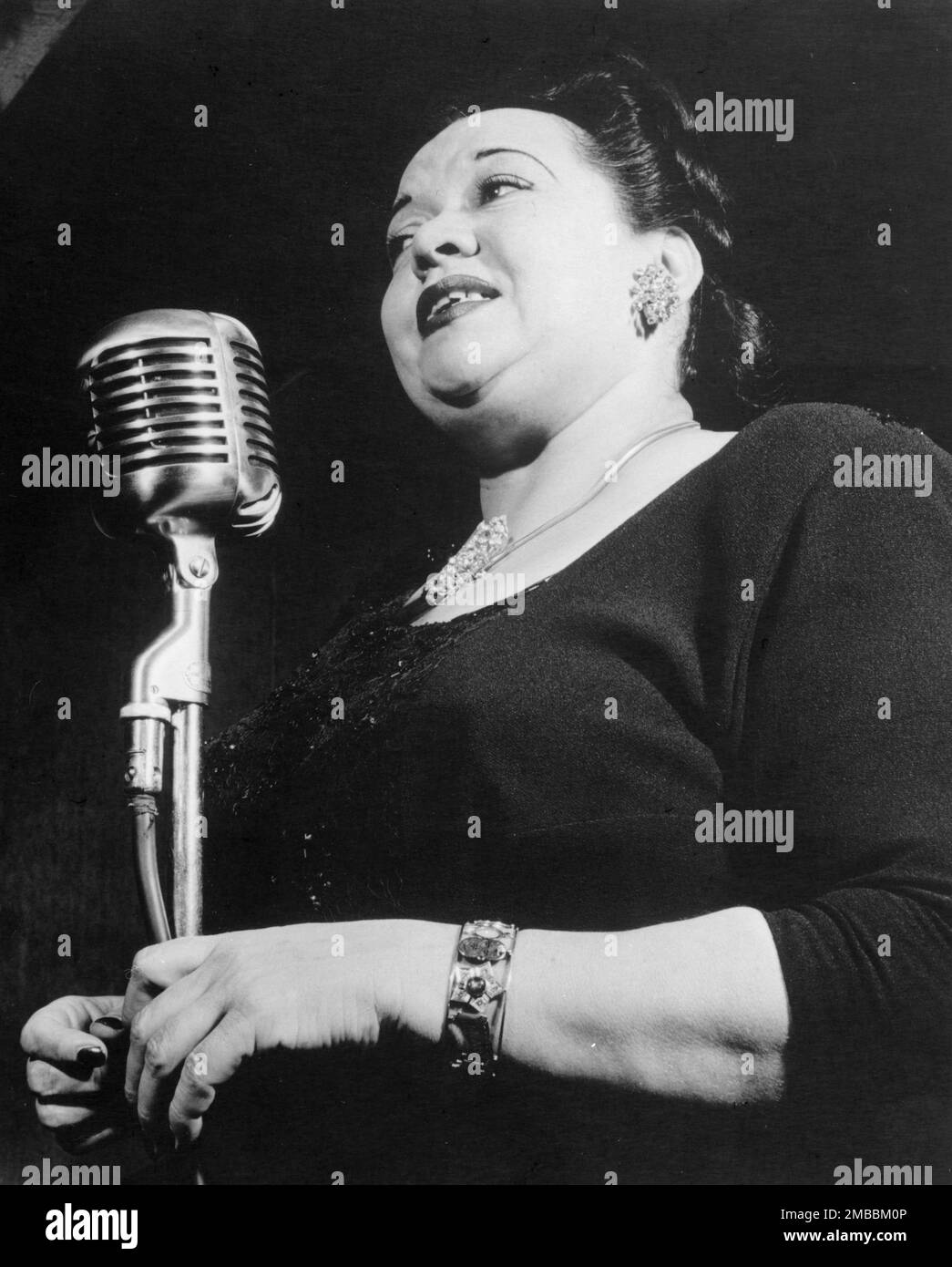 Ritratto di Mildred Bailey, Carnegie Hall(?), New York, N.Y., ca. Aprile 1947. Foto Stock