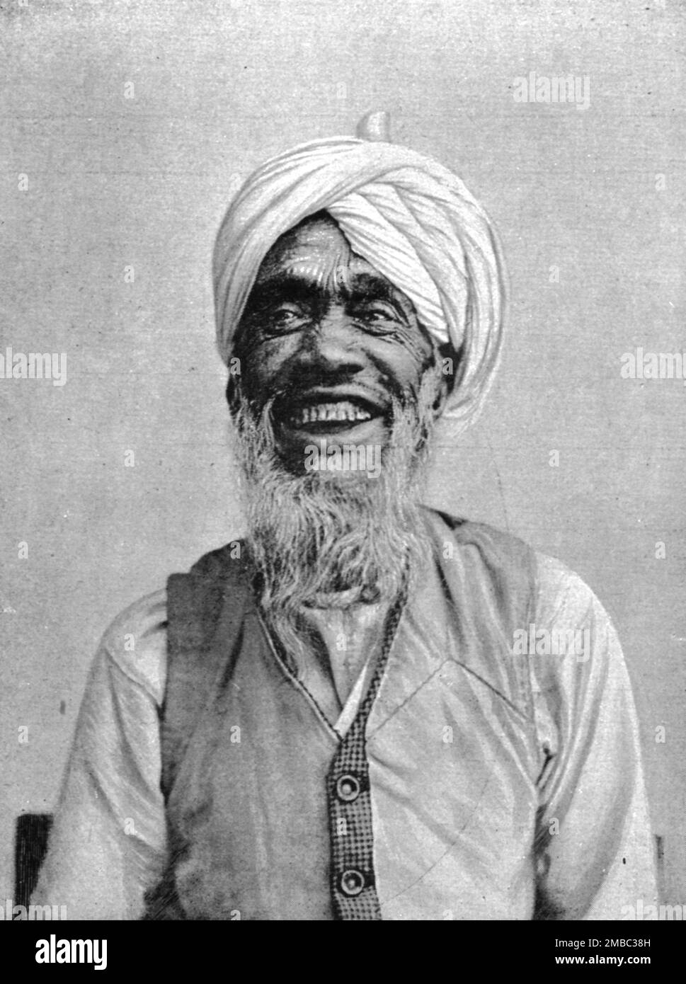 ''Ugly, ma onesto" uno studio fotografico da Life in Rajputana, India Settentrionale', 1891. Da "The Graphic. Un quotidiano settimanale illustrato", Volume 44. Da luglio a dicembre 1891. Foto Stock