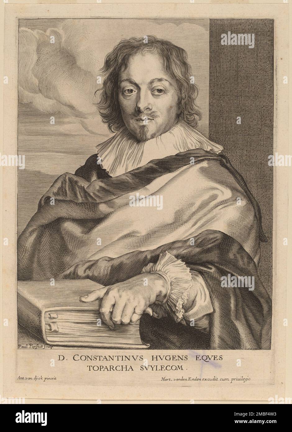 Constantijn Huygens, probabilmente 1626/1636. Foto Stock