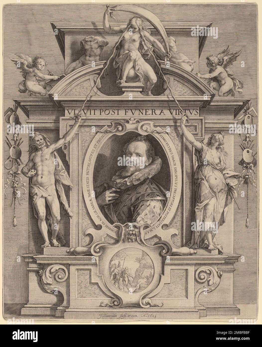 Hans van Aachen, 1601. Foto Stock