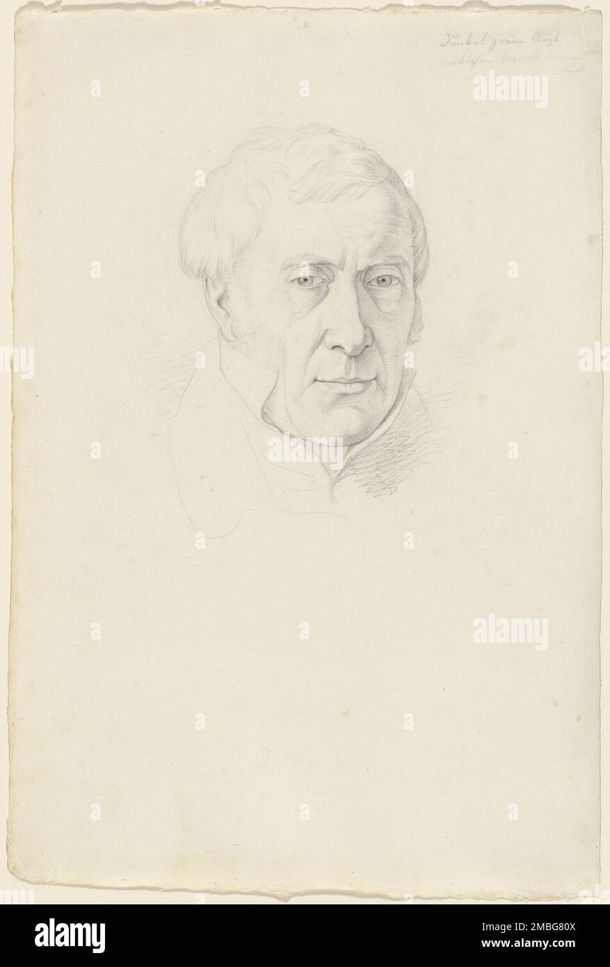 Principe Massimiliano massimi, 1828. Foto Stock