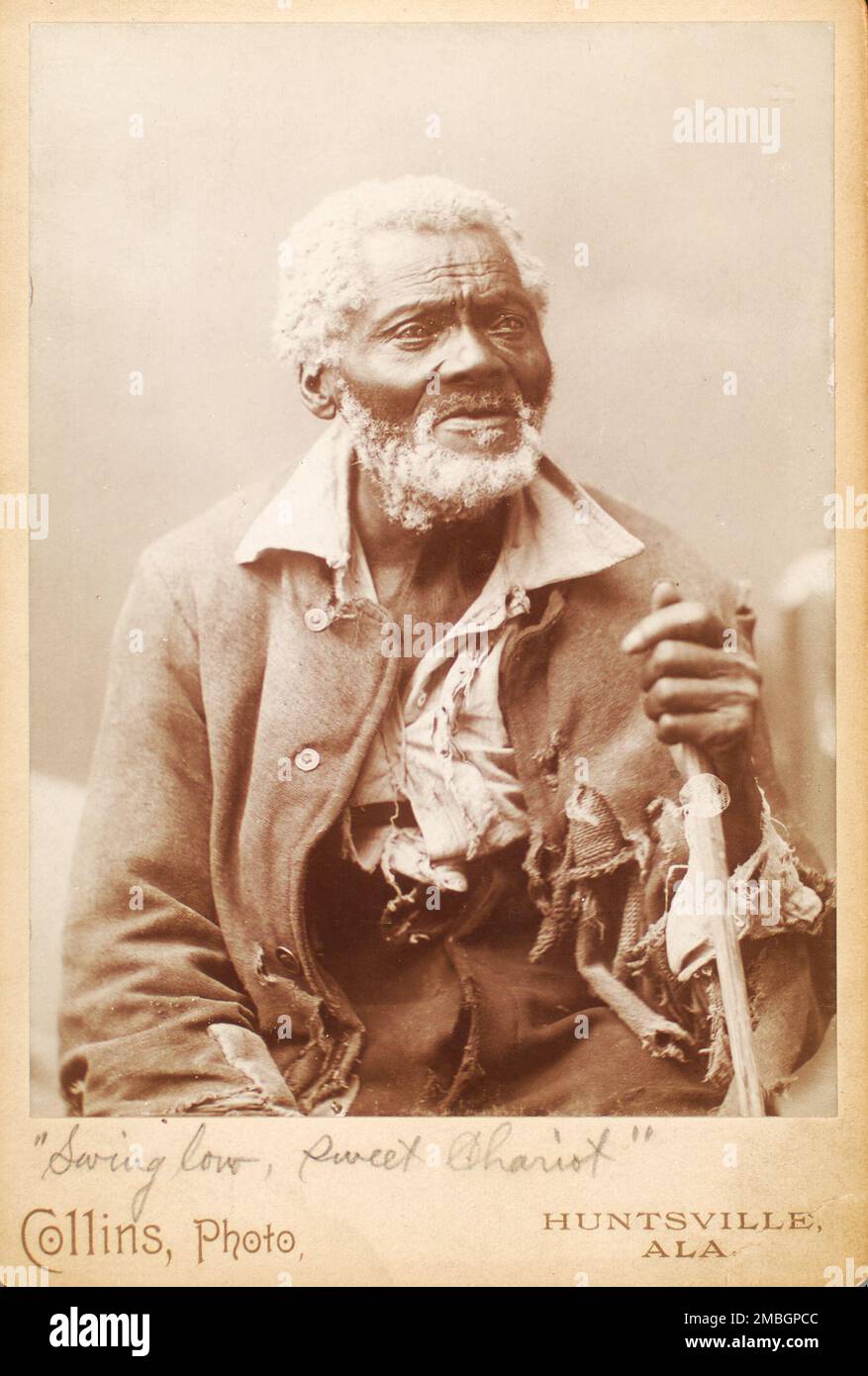 Zio Harmon Vann, 104 anni, Huntsville, Ala., 1898. Foto Stock