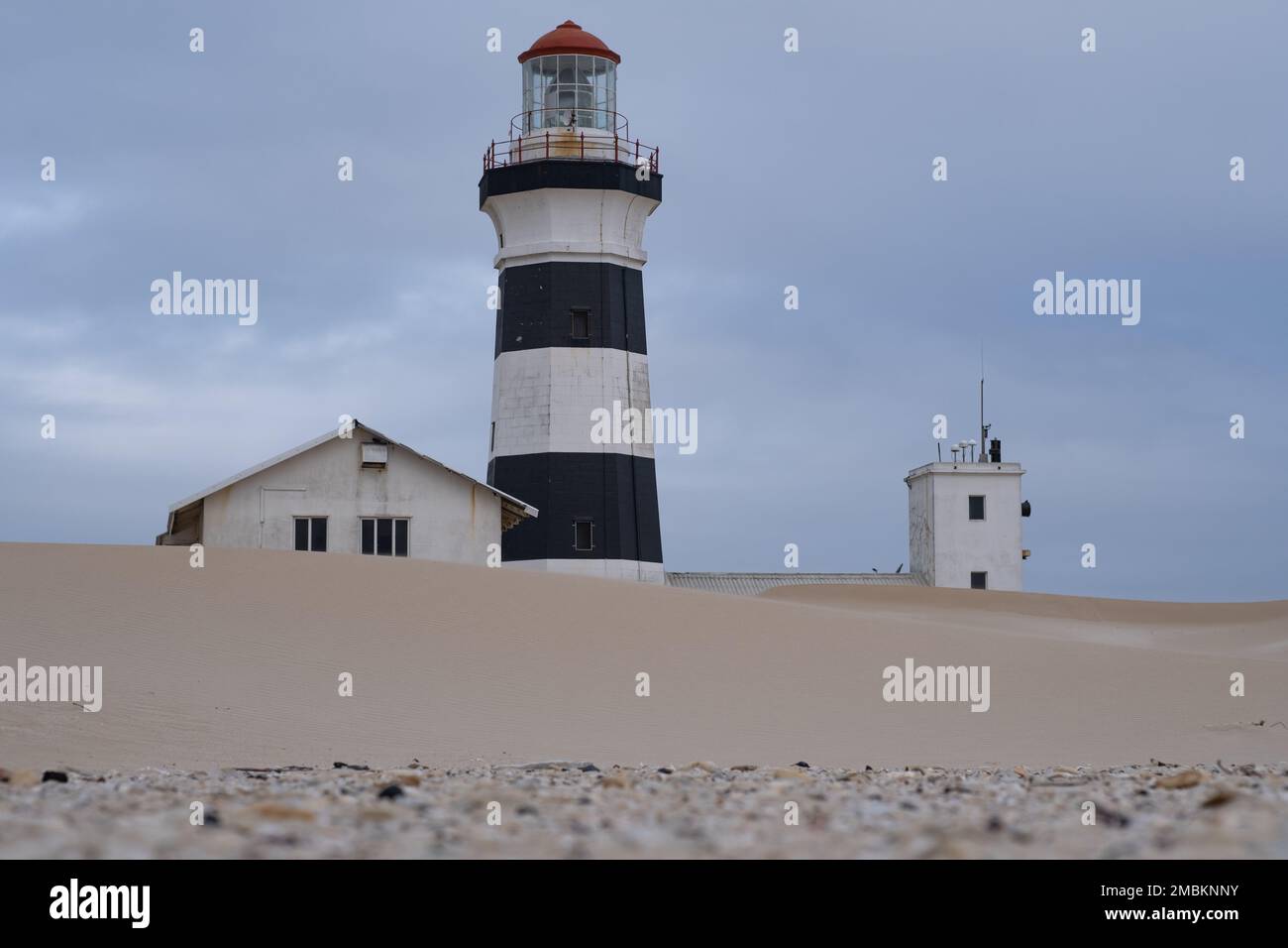 Faro di Cape Recife, Port Elizabeth. Foto Stock