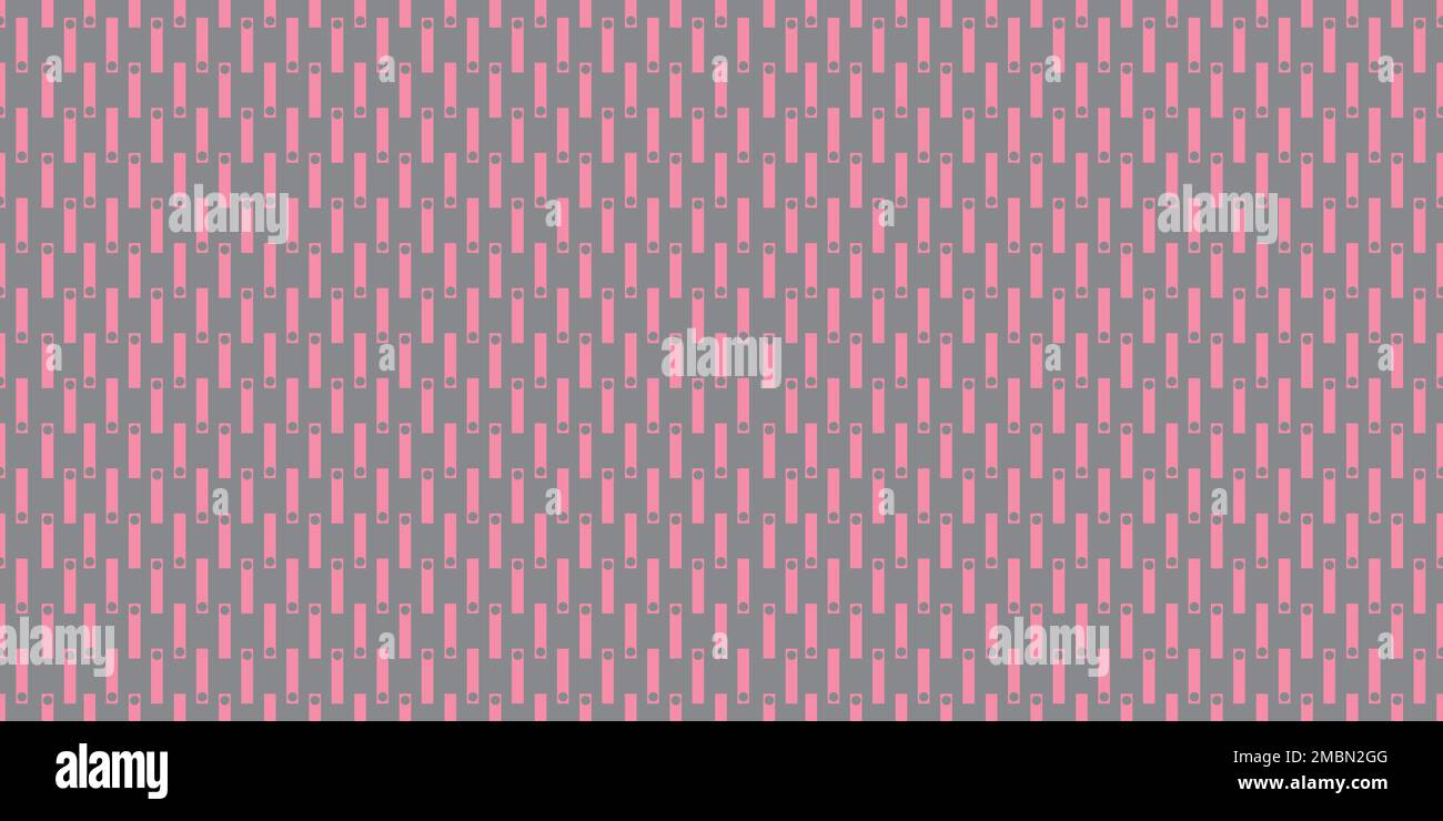 70s retro senza cuciture grassetto modello minimalismo. Stile estetico design 60s e 70s. Illustrazione Vettoriale