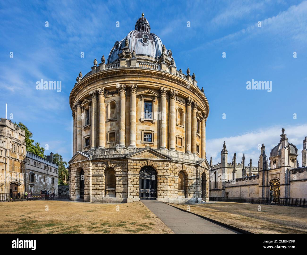 Radcliffe Camera, Università di Oxford, una biblioteca accademica e sale di lettura del 18th° secolo in stile palladiano, disegnate da James Gibbs, Oxfordshire, Sout Foto Stock