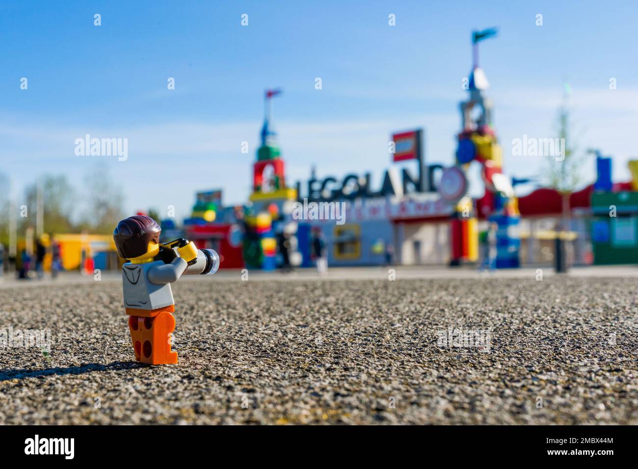 Legografia Foto Stock