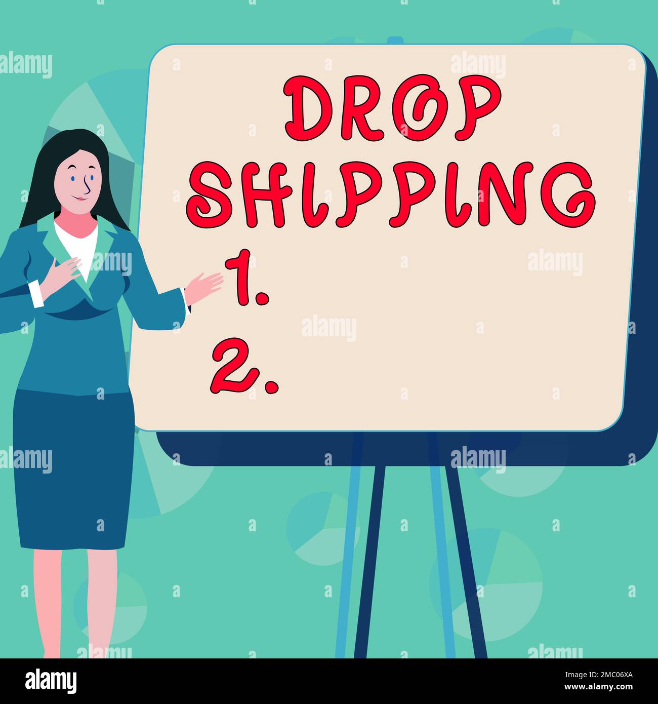 Testo che mostra Inspiration Drop Shipping. Foto concettuale per inviare le merci da un produttore direttamente a un cliente anziché al rivenditore Foto Stock