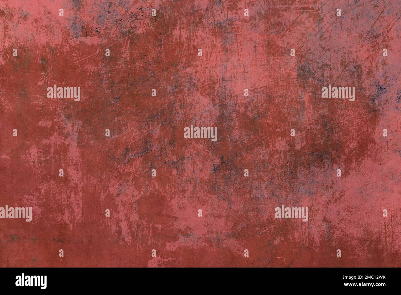 Sfondo rosso grunge logoro Foto Stock