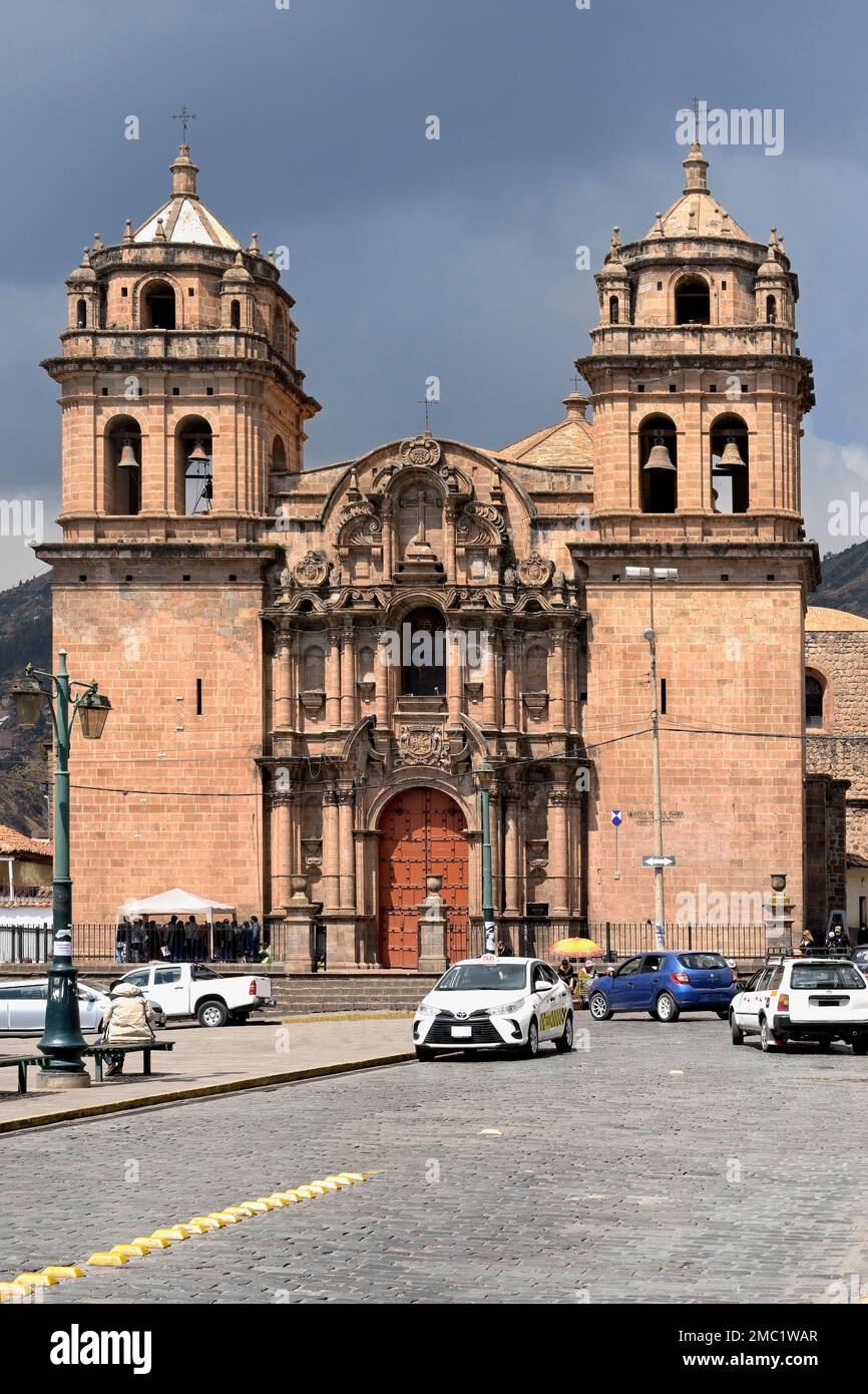 Chiesa di San Pedro, Cusco, Perù Foto Stock