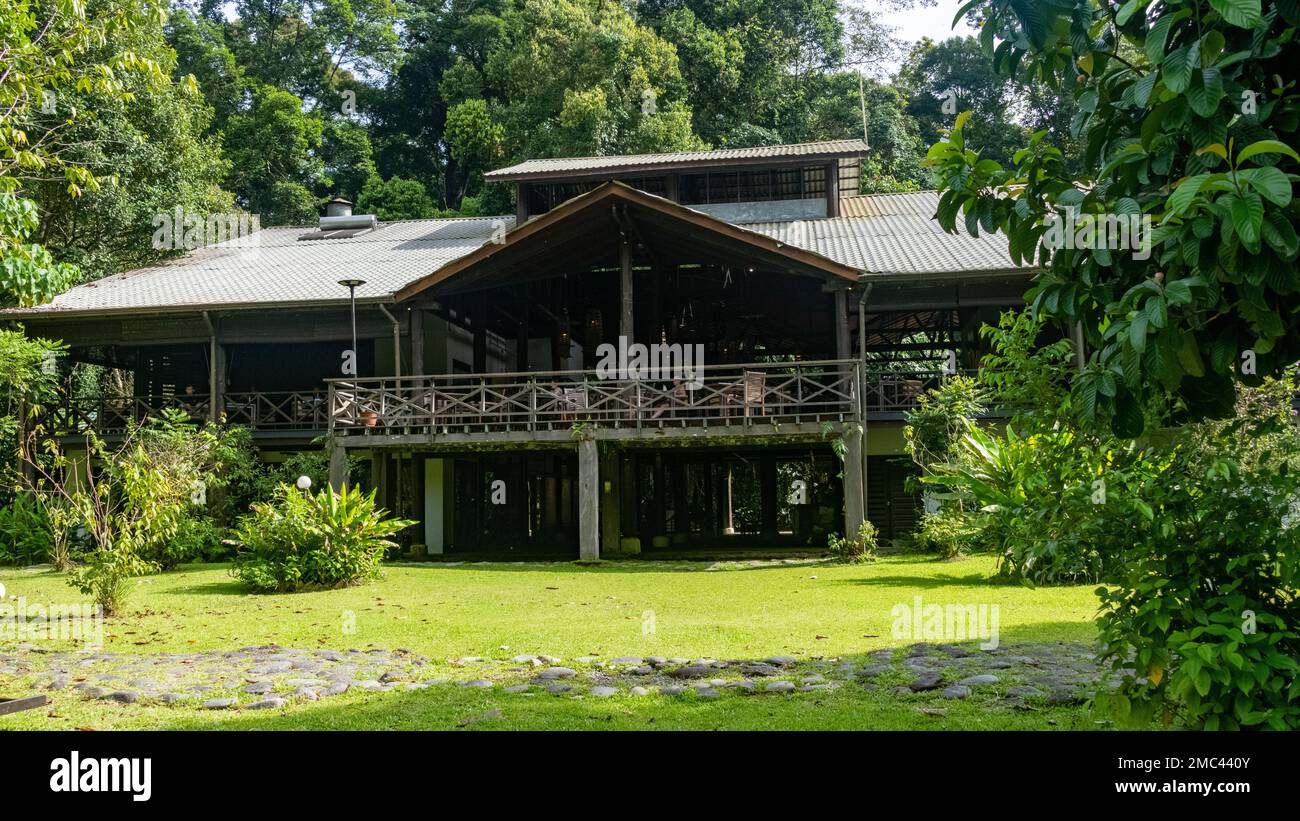 Borneo Rainforest Lodge, Danum Valley, Borneo Foto Stock