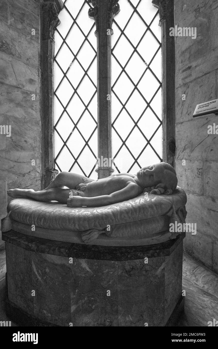 Nel Museo dell'Opera della Metropolitana. Siena, Italia Foto Stock