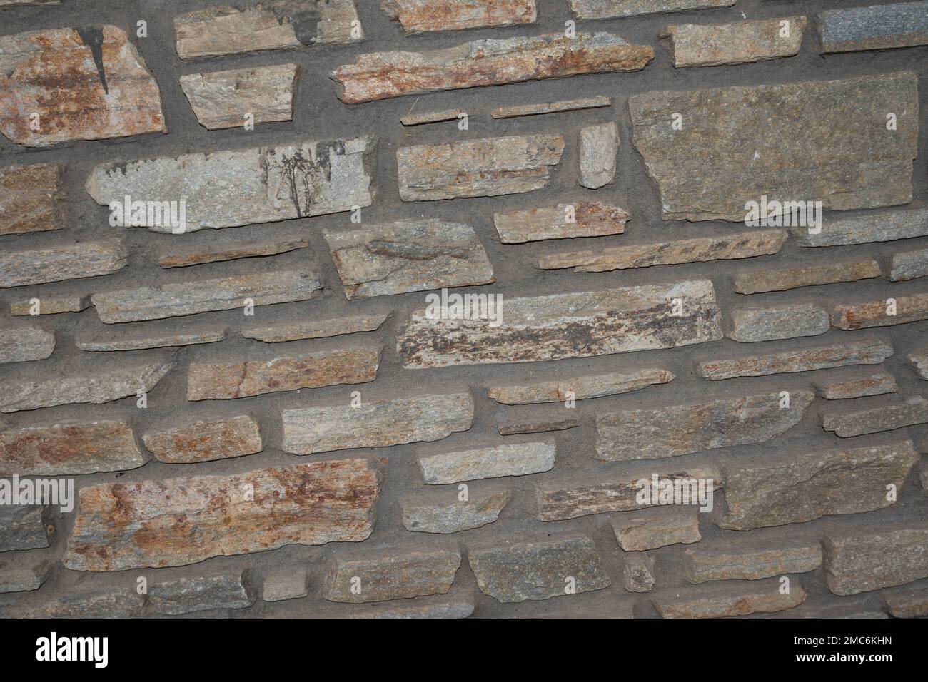 pareti rustiche e invecchiate, pareti esterne Foto Stock