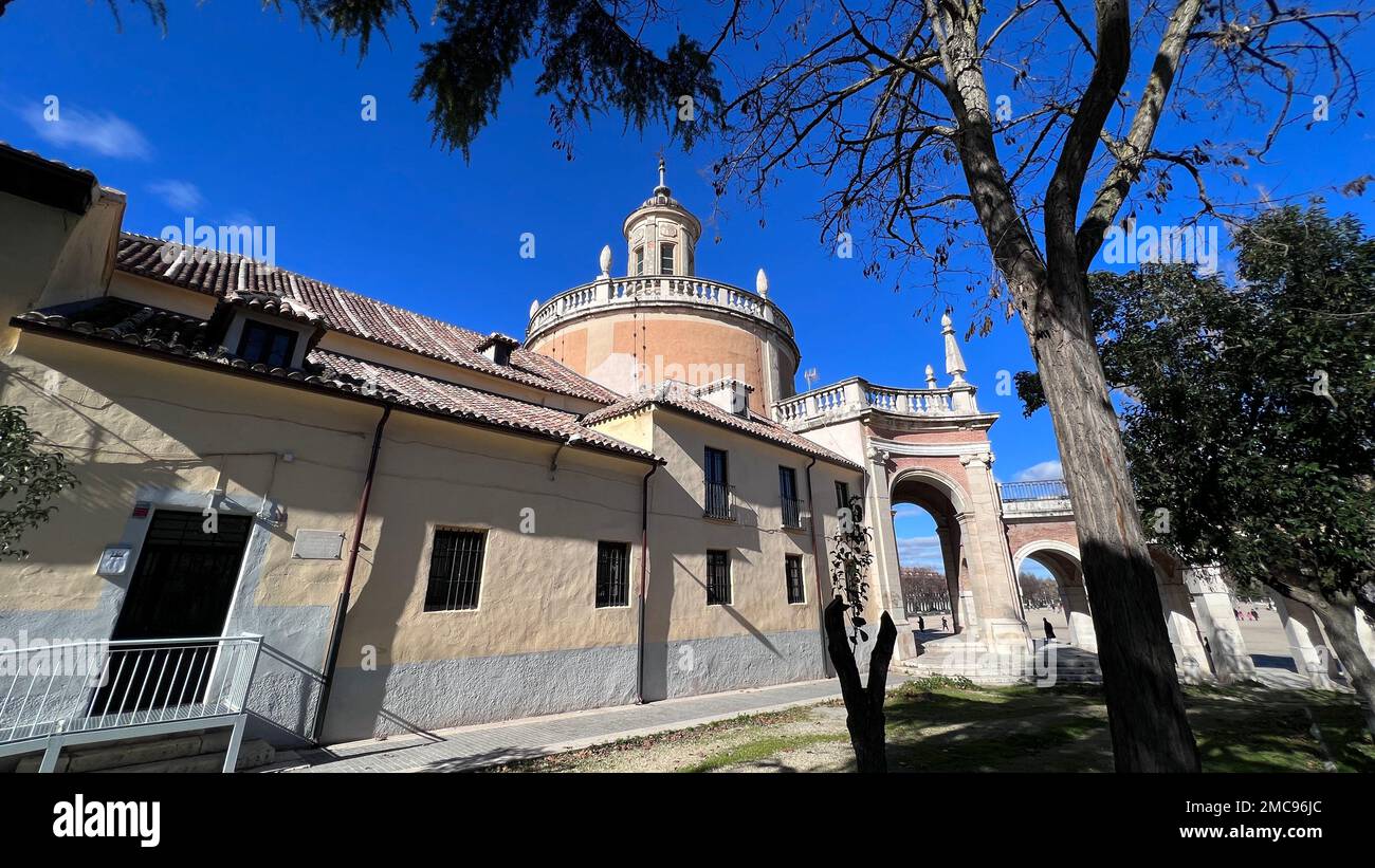 La chiesa di San Antonio de Aranjuez è un tempio di concezione barocca. Foto Stock