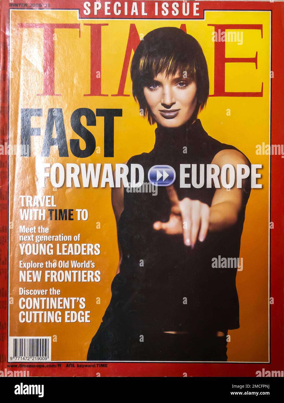 TIME magazine - Winter 2000/ 2001 numero Foto Stock