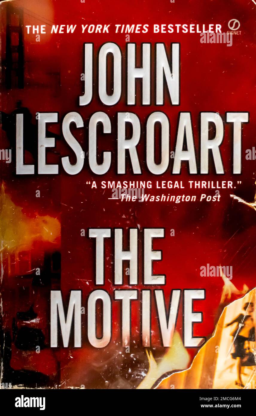 Il libro movente di John Lescroart : 2004 Foto Stock