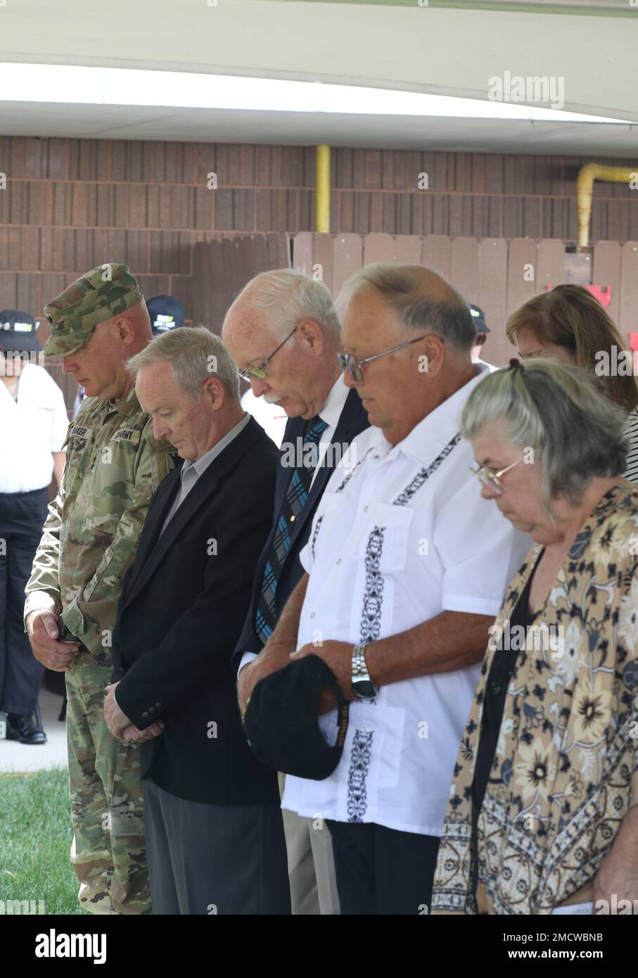 STATI UNITI Matthew Baker, a sinistra, comandante generale, 416th ...