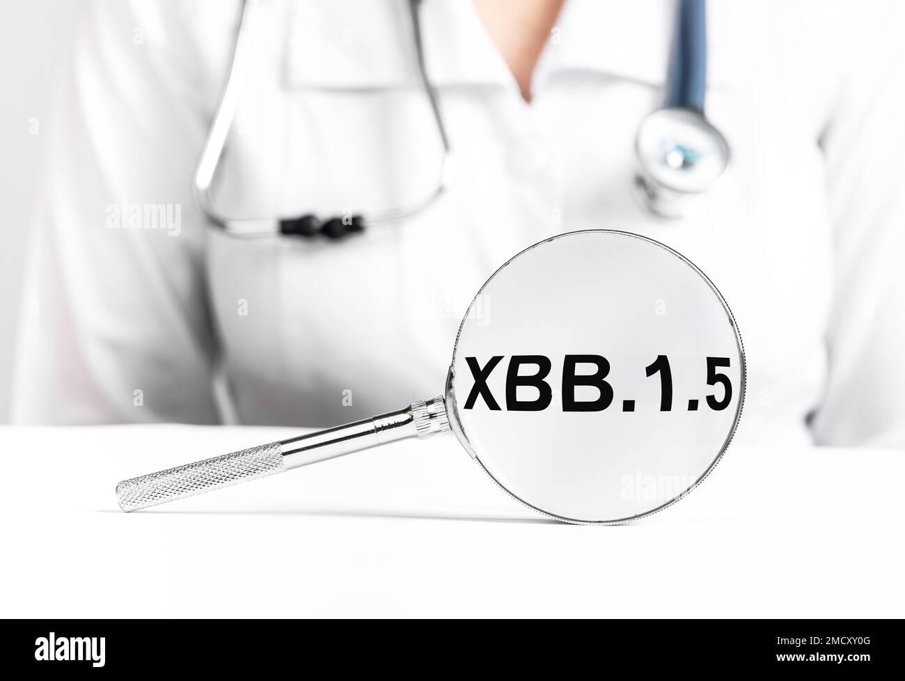 XBB 15 variante coronavirus, mutata del concetto covid19. Foto di alta qualità Foto Stock