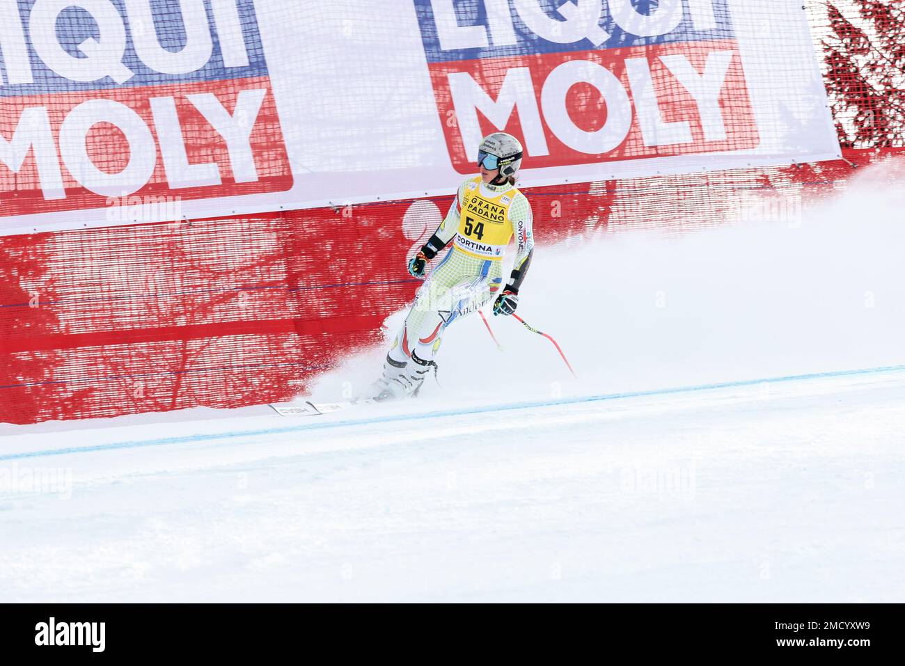 MORENO CANDE (E) durante la gara di sci alpino 2023 Audi FIS Ski World