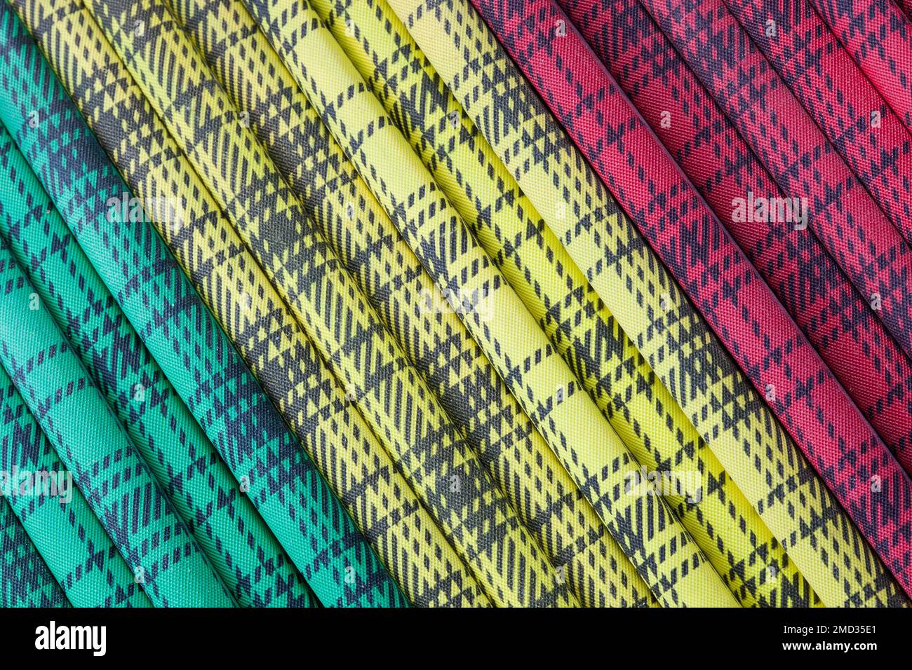 La stretta interazione di colore, forme di linea e il loro effetto, una fotografia astratta. Foto Stock La stretta interazione di colore, forme di linea e il loro effetto, una fotografia astratta. Foto Stock