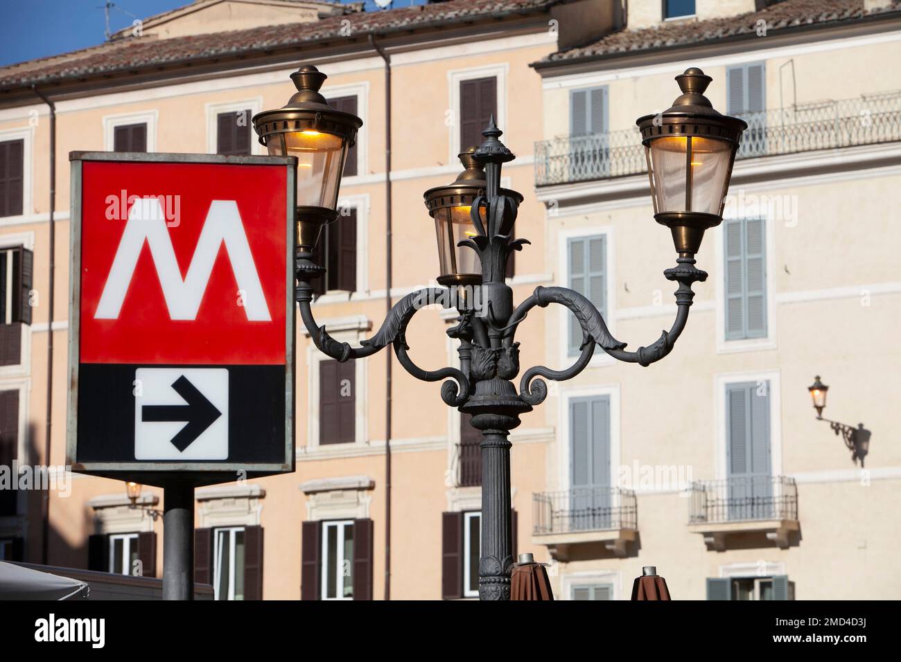 Giorno nella città di Roma Foto Stock