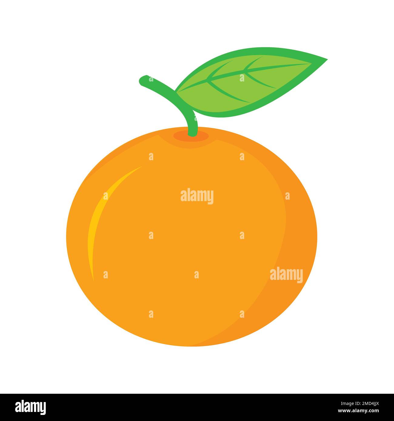 icona arancione logo modello di disegno vettoriale Foto Stock