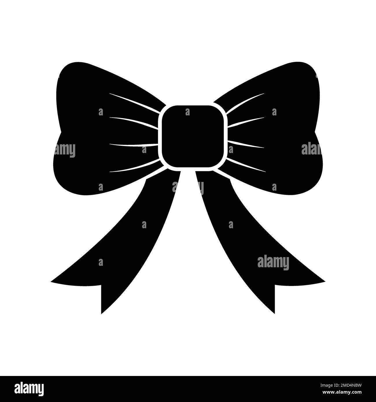 modello vettoriale logo icona nastro capelli Foto Stock