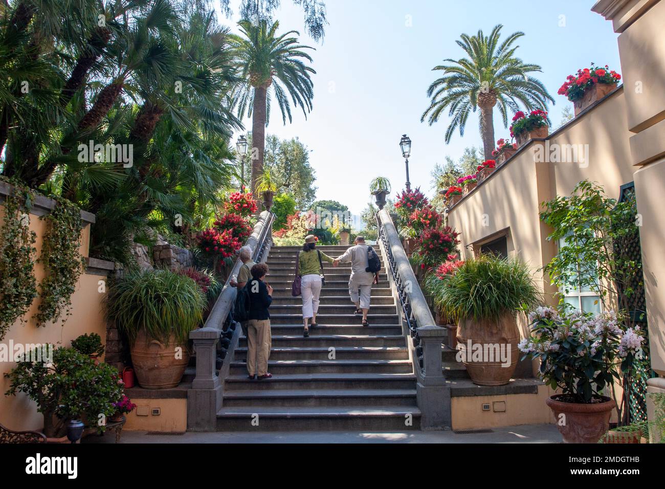 Centro di Sorrento, Sorrento, Italia Foto Stock