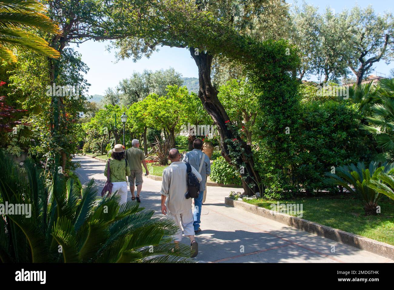 Centro di Sorrento, Sorrento, Italia Foto Stock