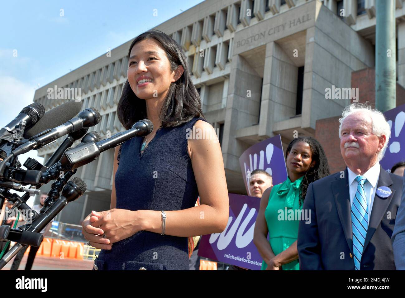 Michelle Wu Boston City Hall Federal Judge Dismisses Trump Lawsuit Over Boston Sanctuary Protections - News Directory 3