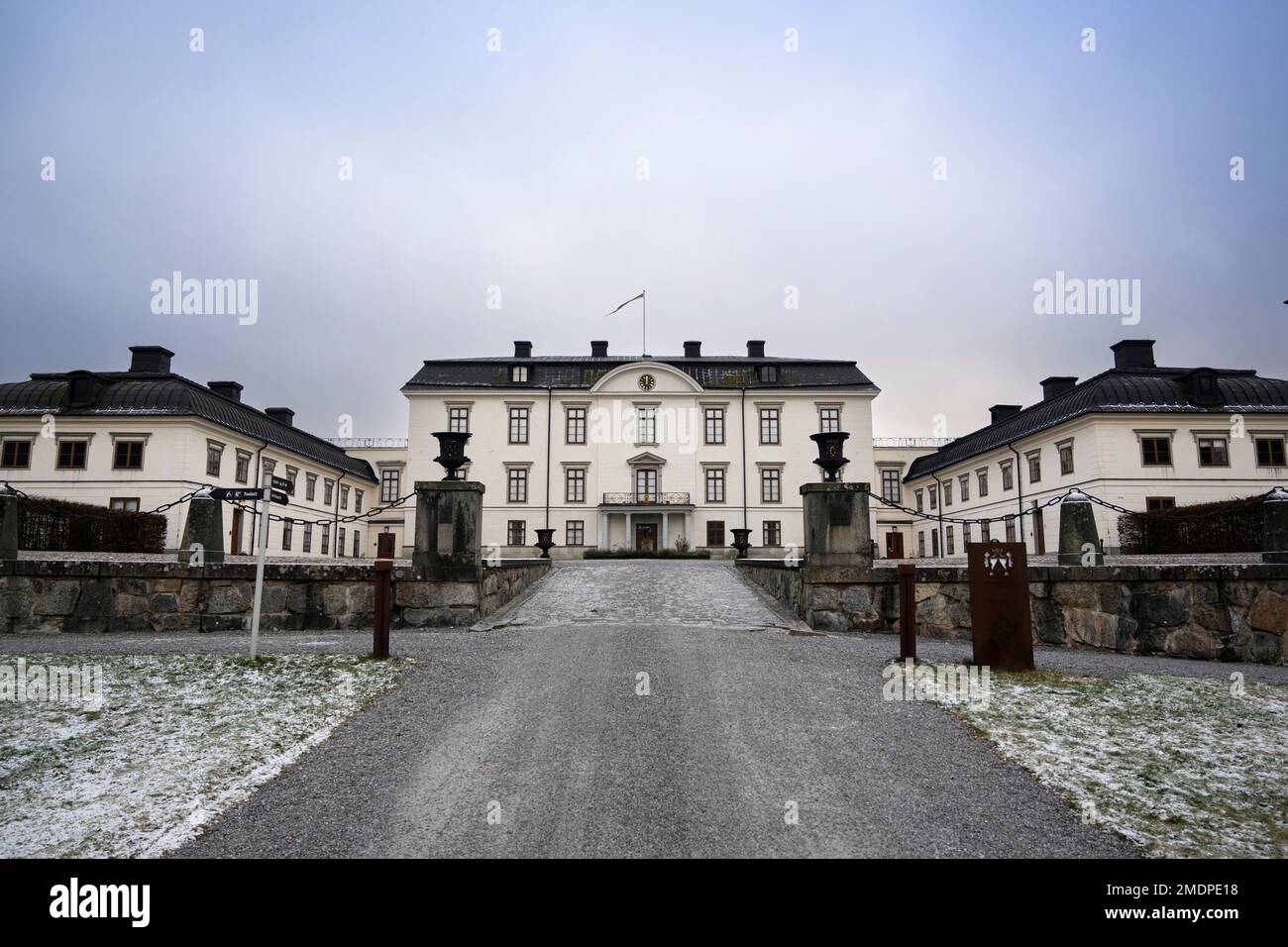 Accademia Folke Bernadotte al Palazzo Rosersberg a nord di Stoccolma, Svezia, 23 gennaio 2023. Foto: Henrik Montgomery / TT / codice 10060 Foto Stock