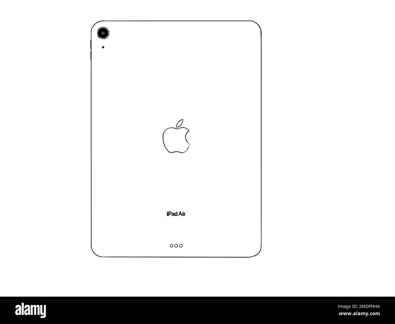 Apple iPad Air Graphik stile Foto Stock