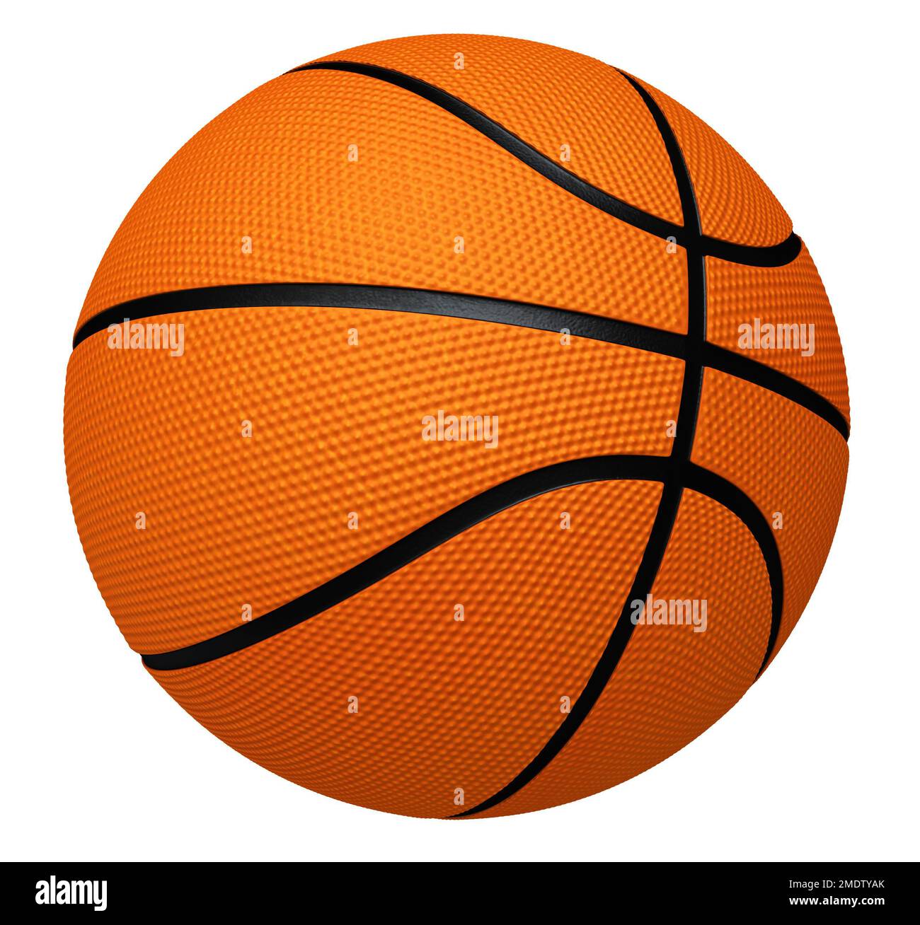 3d Render basket (percorso di ritaglio) Foto Stock