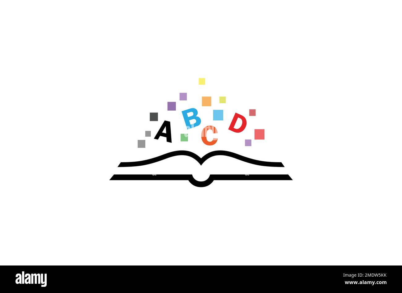 testo creativo caratteri lettera caratteri logo disegno vettoriale simbolo illustrazione Illustrazione Vettoriale