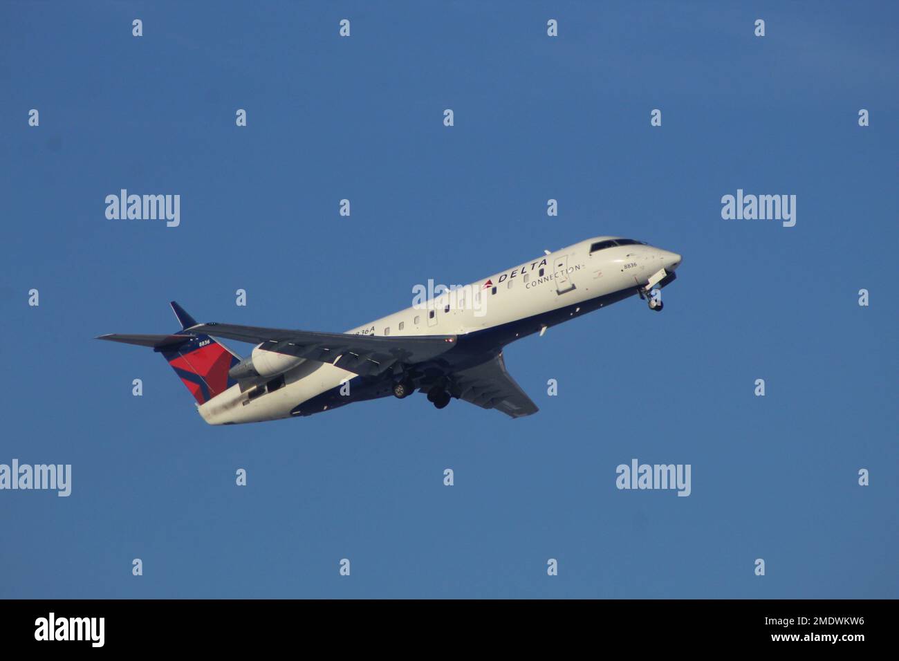 Delta Airlines Regional Jet Foto Stock