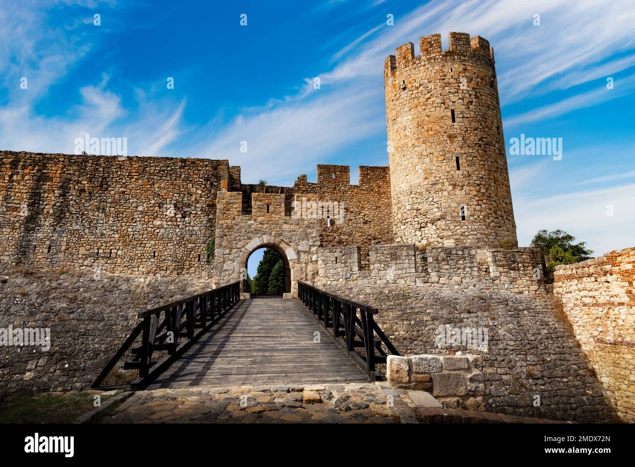 Fortezza di Kalemegdan a Belgrado. Serbia. Foto Stock