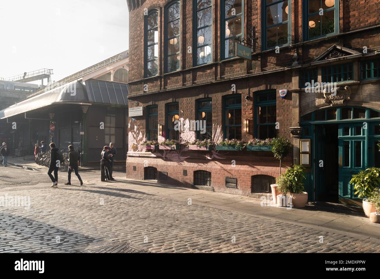 1 Cathedral Street, mercato di quartiere, bankside, Londra Foto Stock