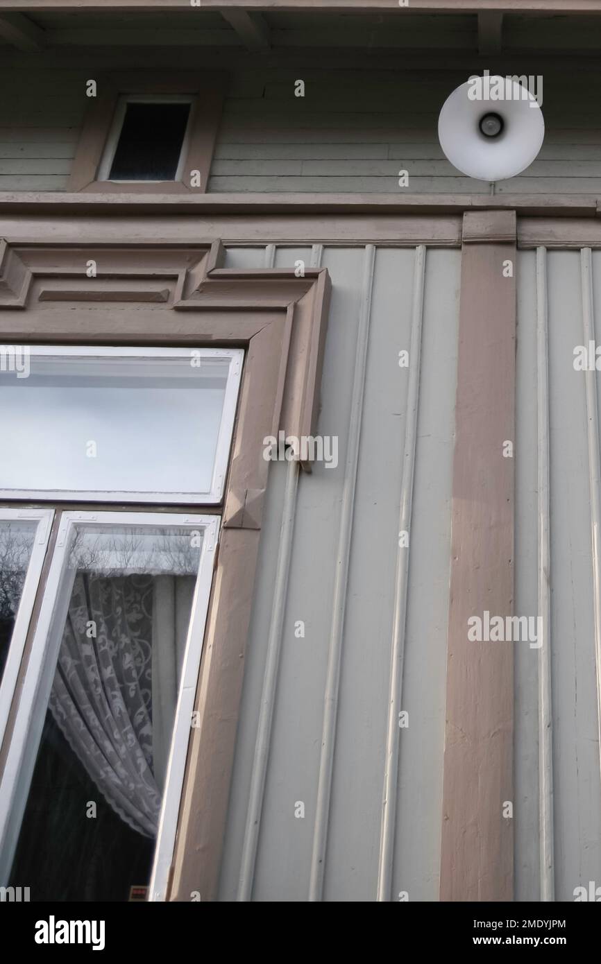 Città vecchia di Rauma in Finlandia. Nella zona, costruita nel 1800° secolo, vi sono molte vecchie case e palazzi in legno Foto Stock