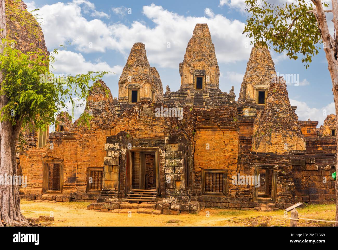 Angkor, Cambogia. Tempio di Pre Rup. Foto Stock