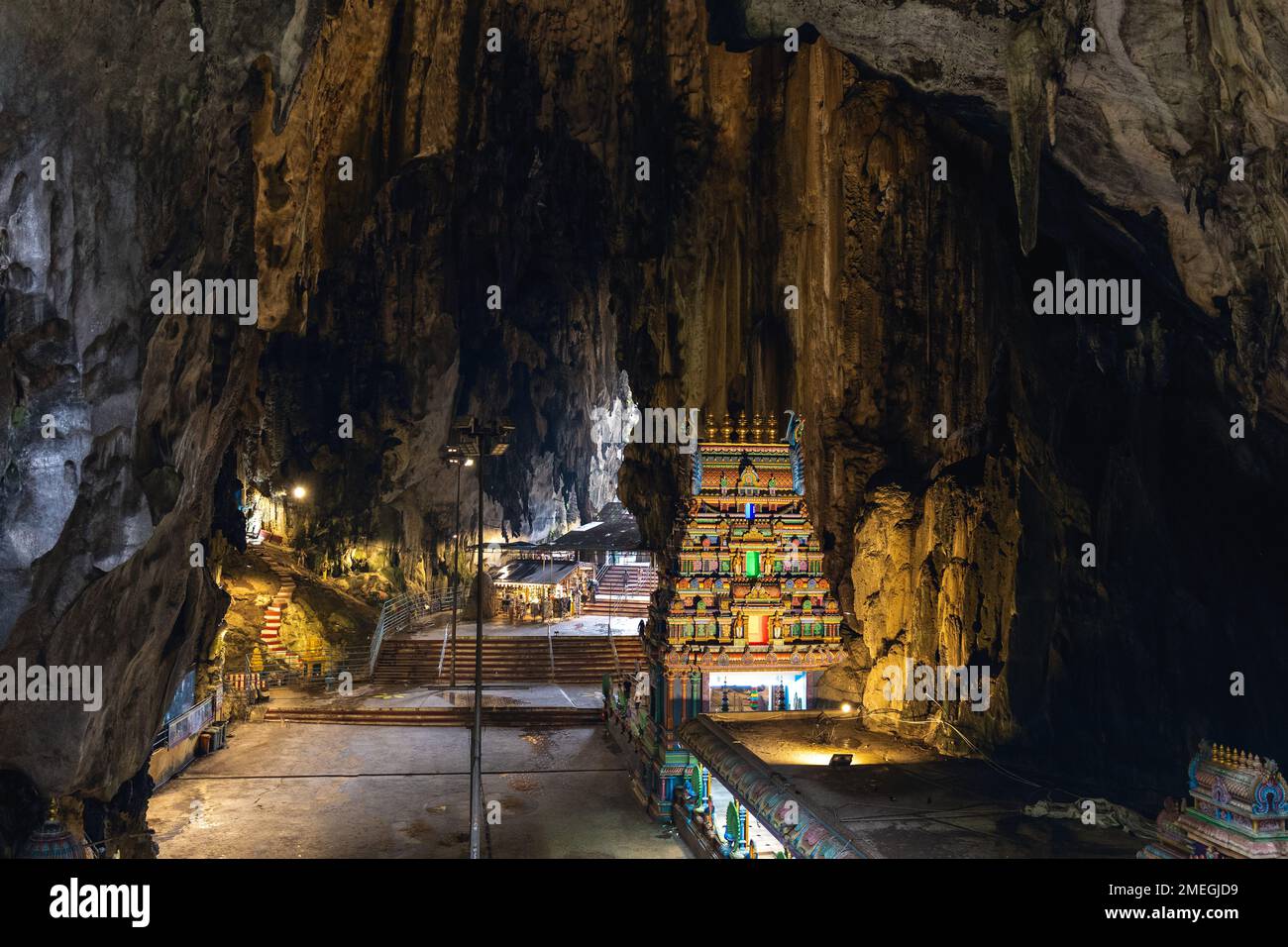 grotte di batu, una mogote a kuala lumpur, malesia Foto Stock