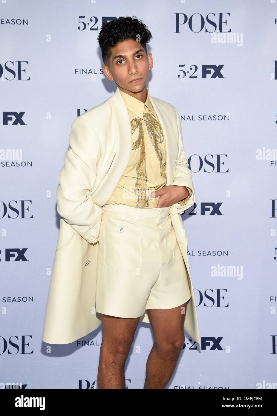 Actor Angel Bismark Curiel attends FX's "Pose" third and finale season  premiere at Jazz at Lincoln Center on Thursday, April 29, 2021, in New  York. (Photo by Evan Agostini/Invision/AP Foto stock -