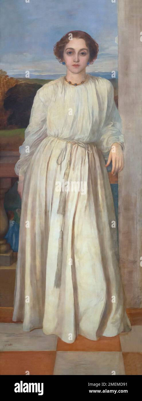 Lady Dalrymple, George Frederic Watts, 1850-1851, Foto Stock