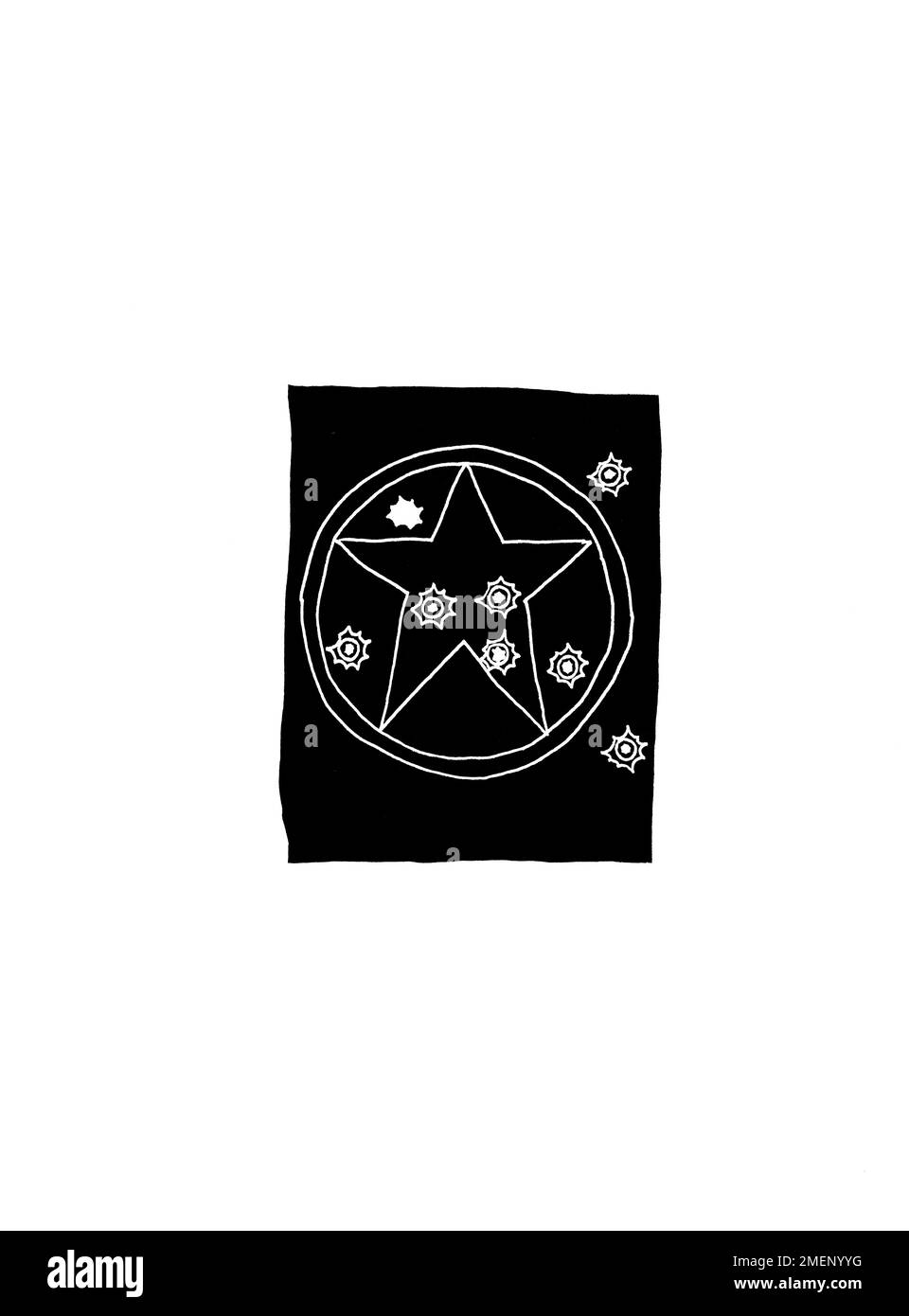 evoluzione delle stelle e della vita Foto Stock