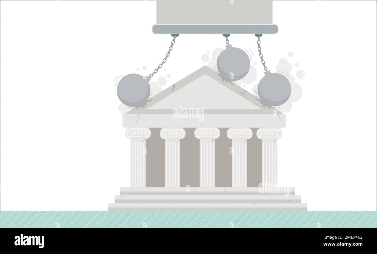 Edificio politico Foto Stock