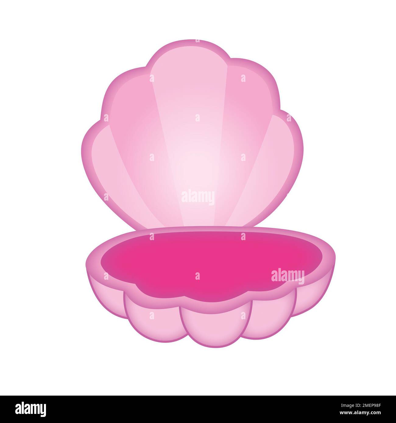 pink shell Foto Stock