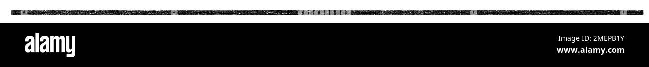 Linea bitmap, regola nera Foto Stock