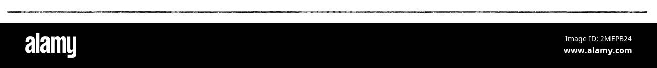 Linea bitmap, regola nera Foto Stock