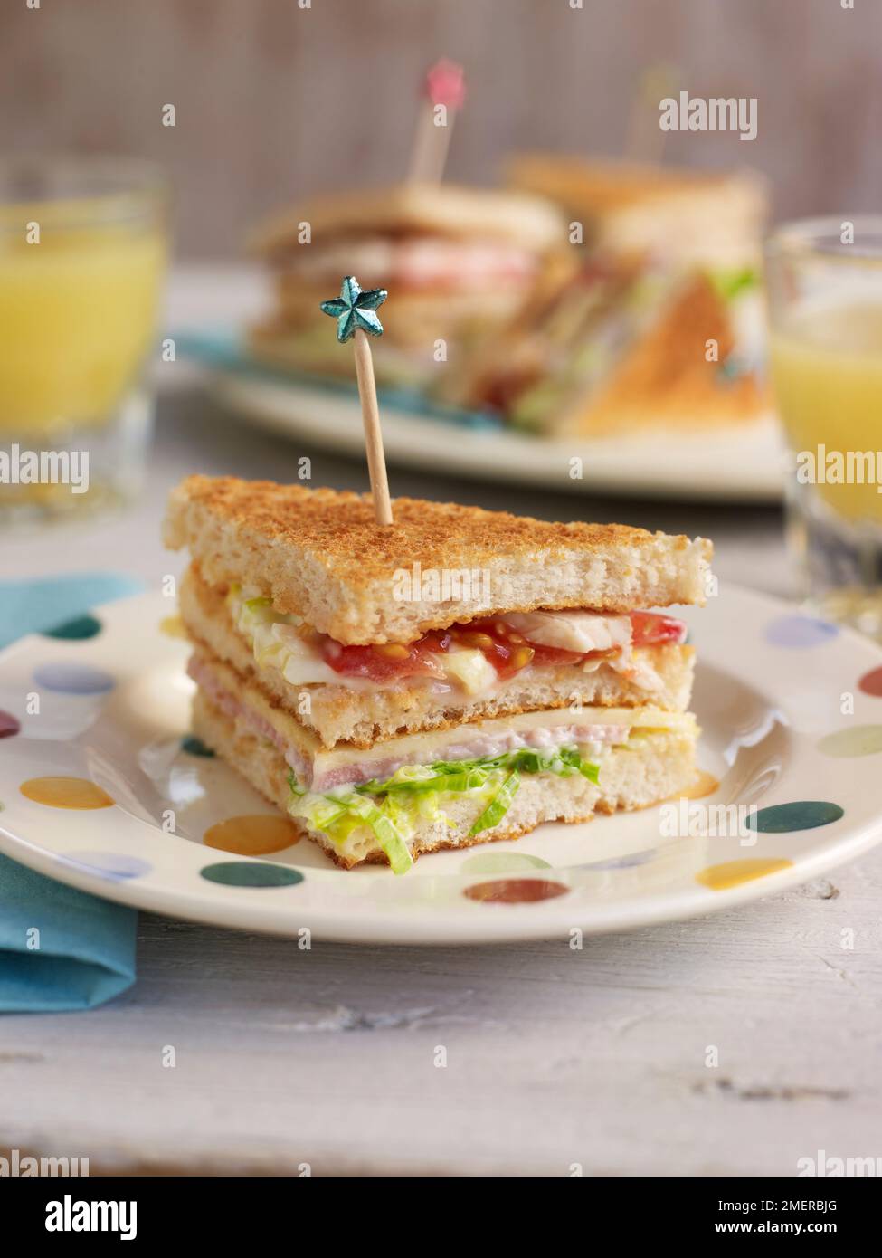 Club sandwich Foto Stock